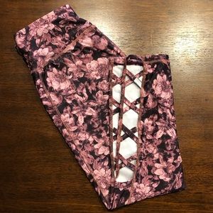 Floral Athletic pants